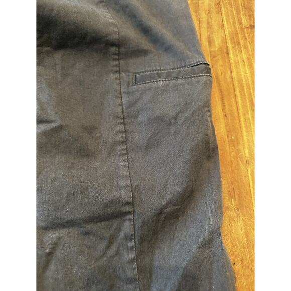 Theory Women’s Olive Green Khaki Pants Size 6 Zipper Pockets Preppy Casual - Picture 13 of 16